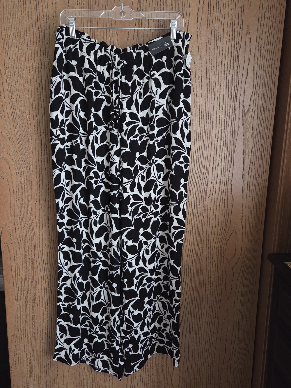 Maurices Black and White Floral Maxi Skirt